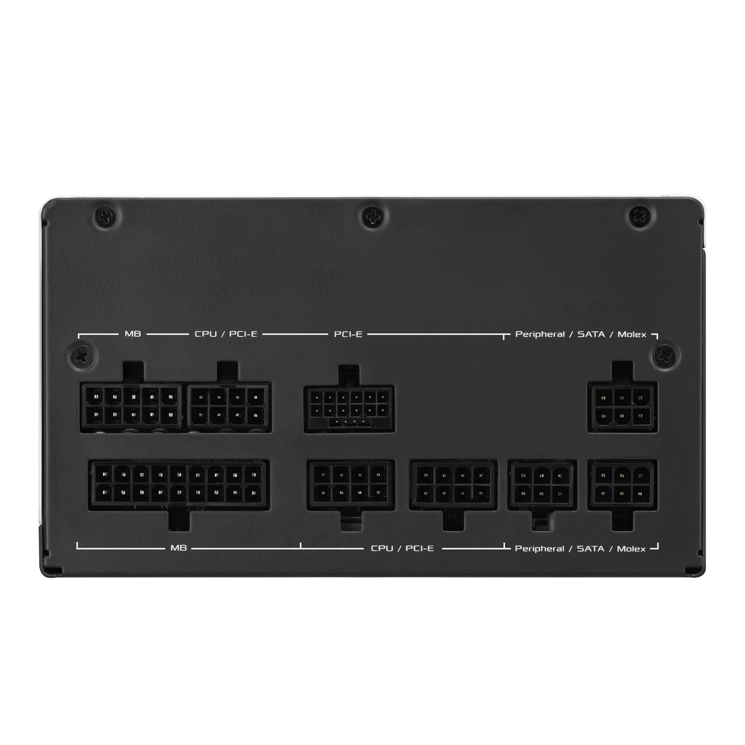 ASUS Prime AP-850G Alimentatore Modulare 850W 80 Plus Gold ATX 3.0 con Ventola a Doppio Cuscinetto - Nero e Bianco