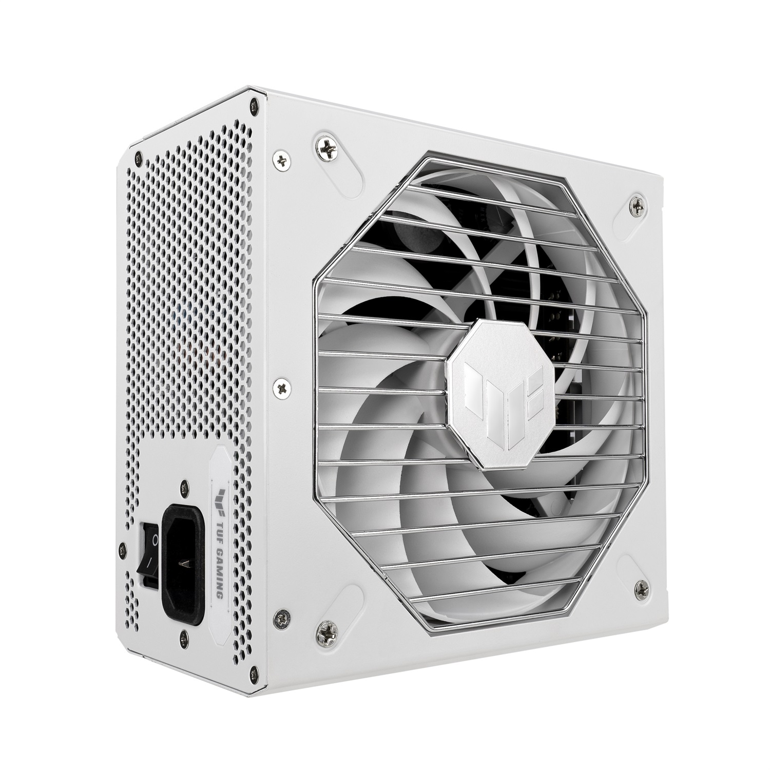 ASUS TUF Gaming 1000W Gold White Edition - Alimentatore PC Modulare 80 Gold, 20 4 pin ATX, Ventole Axial-tech, Bianco