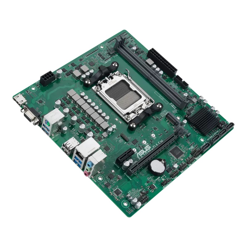 ASUS PRO A620M-DASH-CSM Scheda Madre Micro ATX Socket AM5 DDR5, 4x SATA 6Gb/s, 1x M.2, HDMI, DisplayPort, USB 3.2 Gen 2