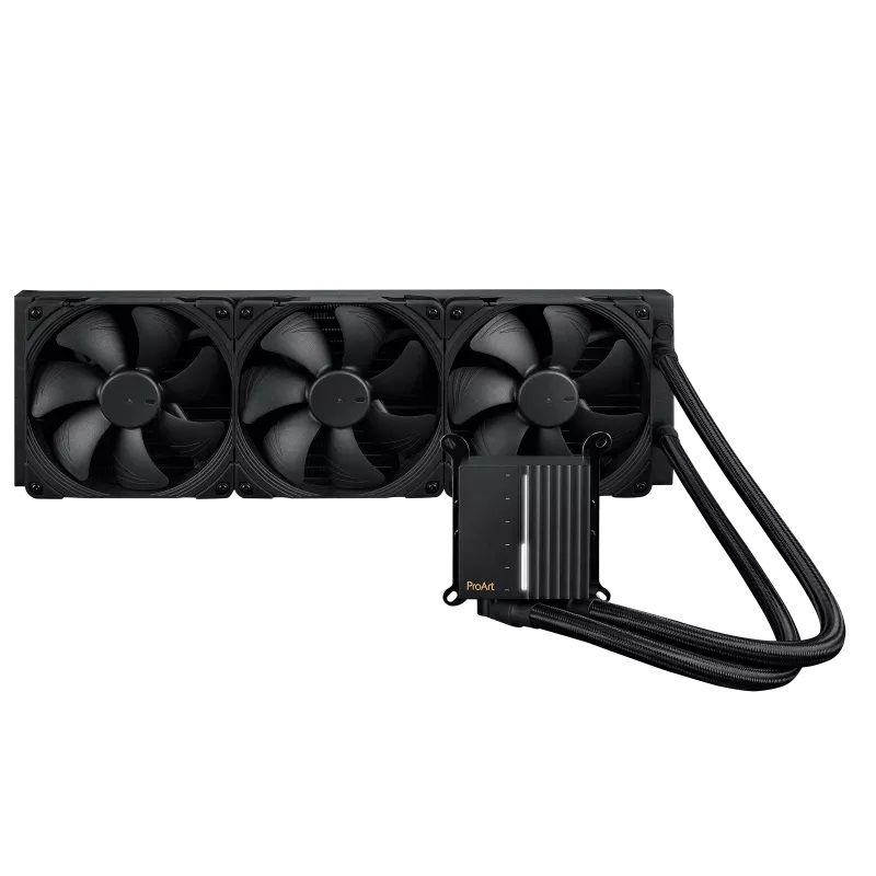 ASUS ProArt LC 420 Dissipatore a Liquido per CPU All-in-One con 3 Ventole Noctua NF-A14 da 140mm, Colore Nero