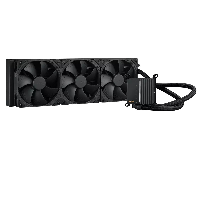 ASUS ProArt LC 420 Dissipatore a Liquido per CPU All-in-One con 3 Ventole Noctua NF-A14 da 140mm, Colore Nero
