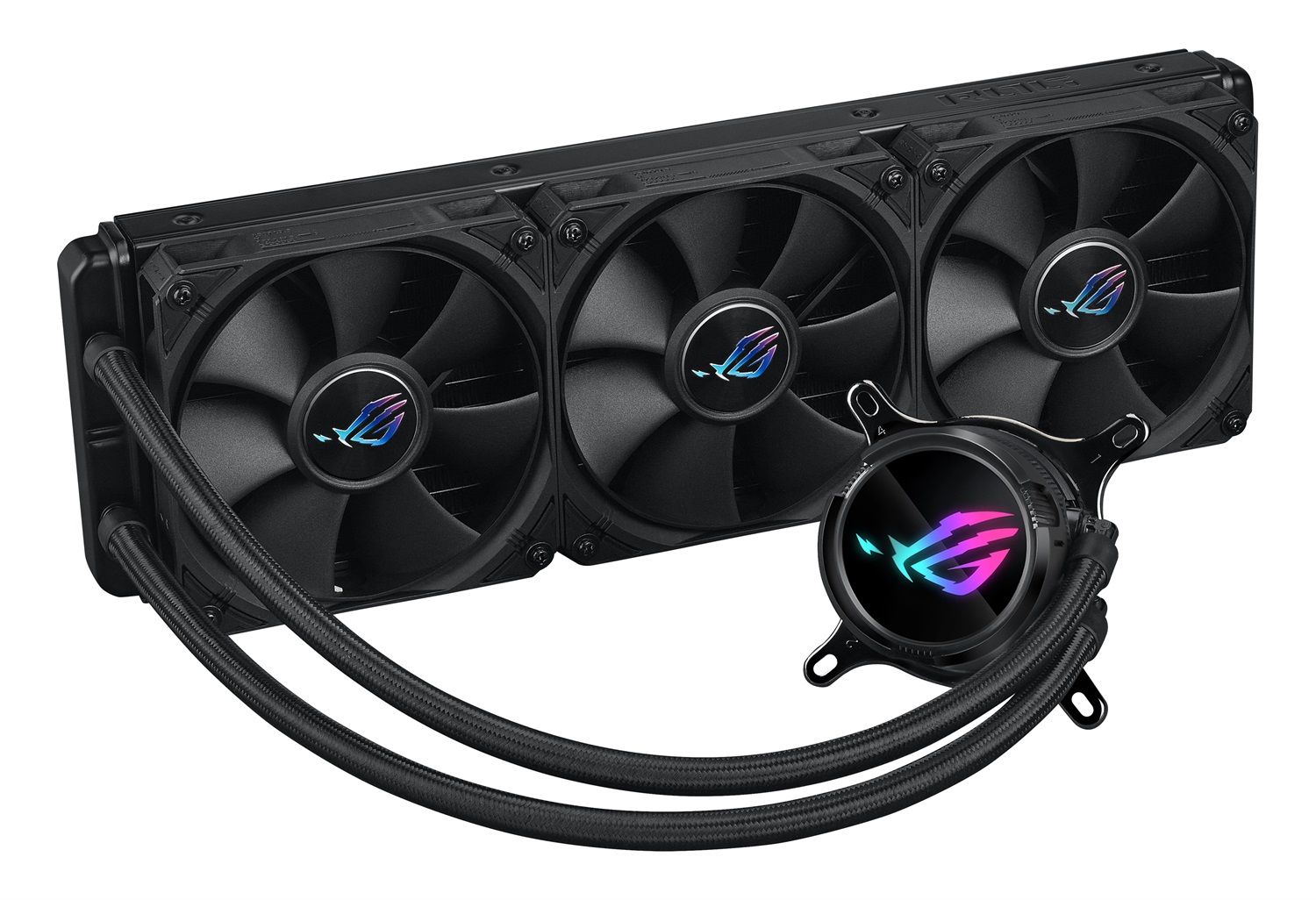 ASUS ROG Strix LC III 360 - Kit di Raffreddamento a Liquido All-in-One con Ventole da 12 cm, Rumorosità 36 dB, Flusso d'Aria Massimo 70,38 pdc/min, Colore Nero