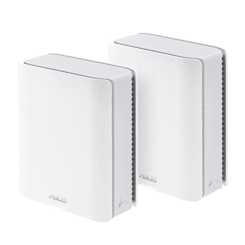 ASUS ZenWiFi BT10 (2pk) Tri-band Wi-Fi 7 (802.11be) Bianco - Sistema Mesh Interno con velocità fino a 18 Gbps e copertura fino a 558 m²