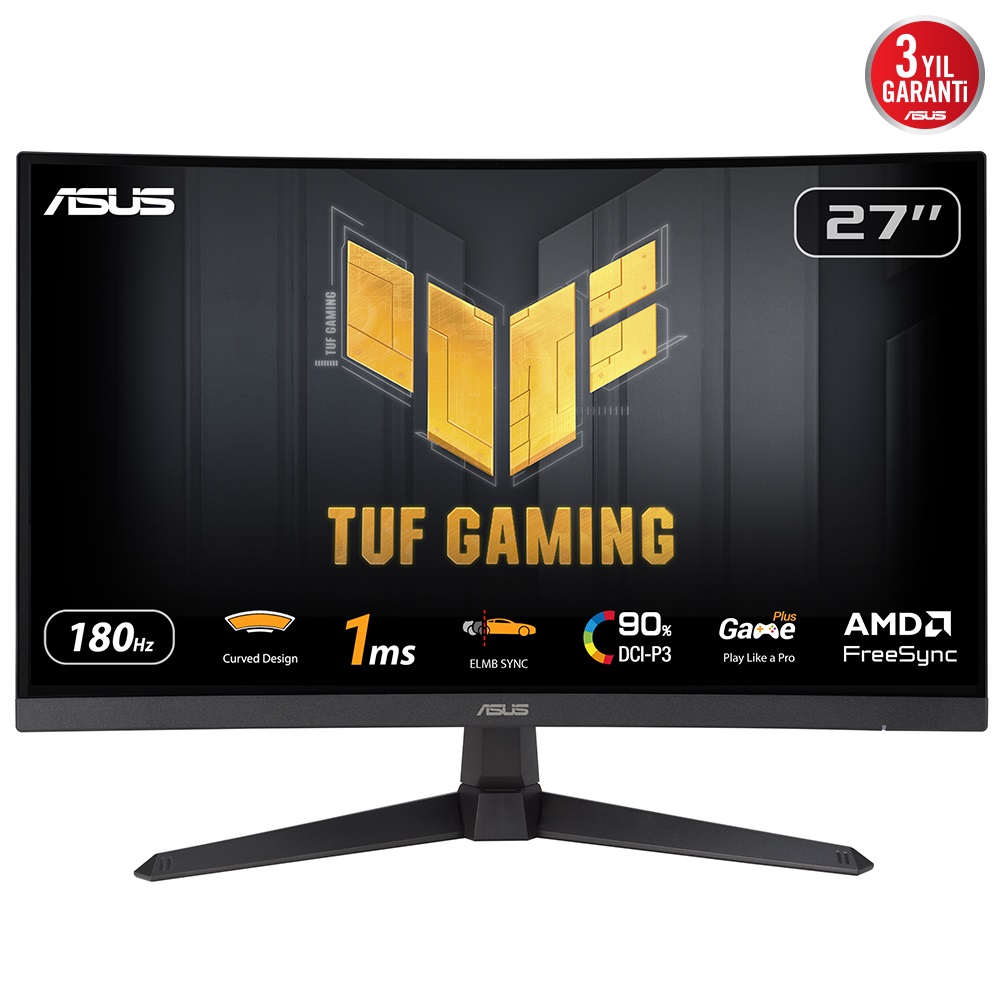 ASUS TUF Gaming VG27VQ3B Monitor Gaming Curvo 27