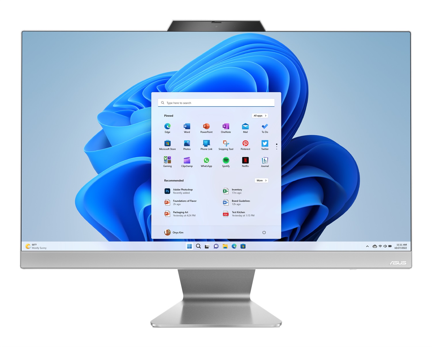 ASUS E3402WVAK-WPC006X PC All-in-one 60,5 cm (23.8