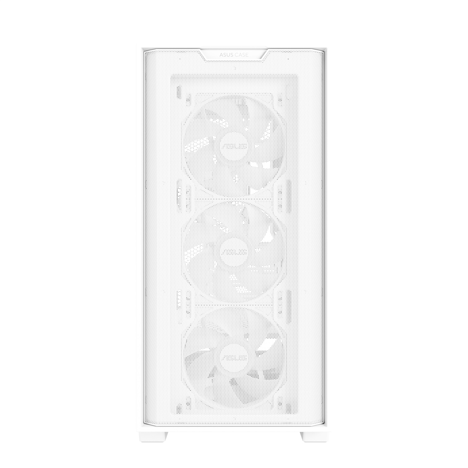 ASUS A21 PLUS TG ARGB WHITE - Case PC Micro-ATX Bianco con 4 Ventole ARGB, Supporto Radiatori da 360 mm e Schede Grafiche da 380 mm