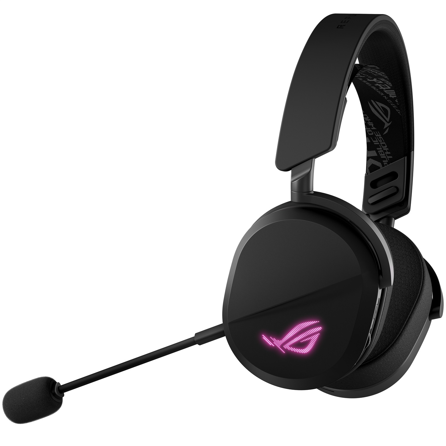 ASUS ROG Pelta Cuffie Gaming Wireless e Cablate, Connettività USB-C e Bluetooth, Driver da 50mm, Nero
