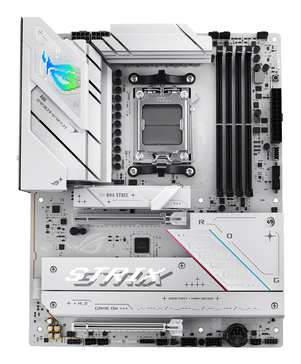 ASUS ROG STRIX B850-A GAMING WIFI - Scheda Madre ATX AM5 con DDR5, 4 slot M.2 e WiFi 7