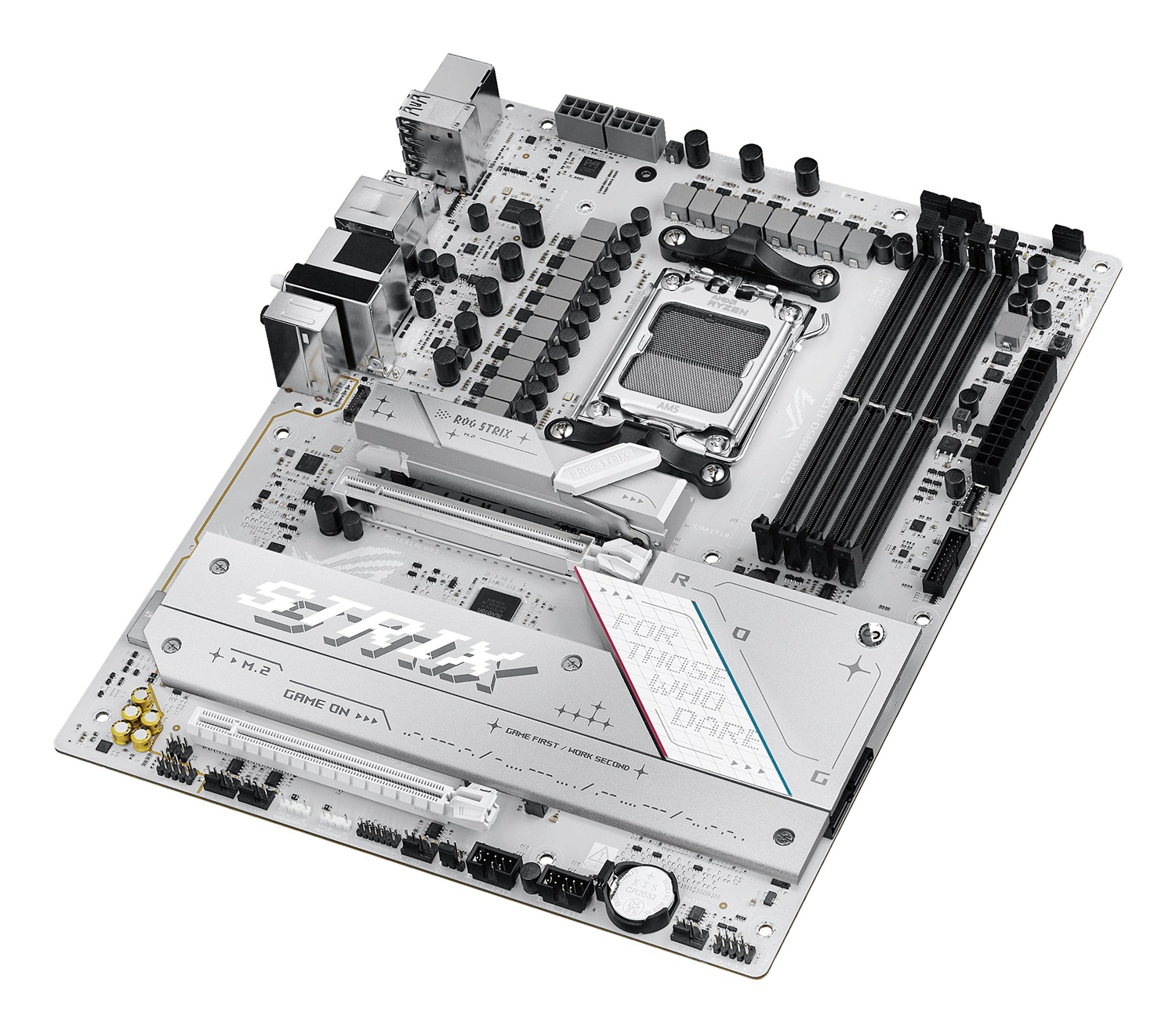 ASUS ROG STRIX B850-A GAMING WIFI - Scheda Madre ATX AM5 con DDR5, 4 slot M.2 e WiFi 7