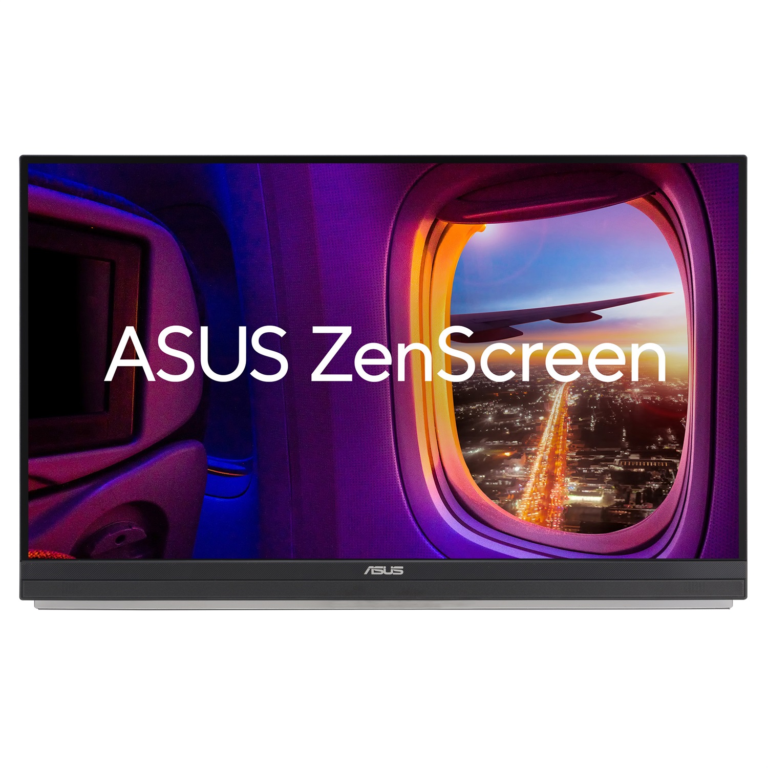 ASUS ZenScreen MB27ACF Monitor Portatile 27 Pollici Quad HD IPS 2560 x 1440, 5ms, 100Hz, HDMI e USB-C, Speaker Integrati, Nero
