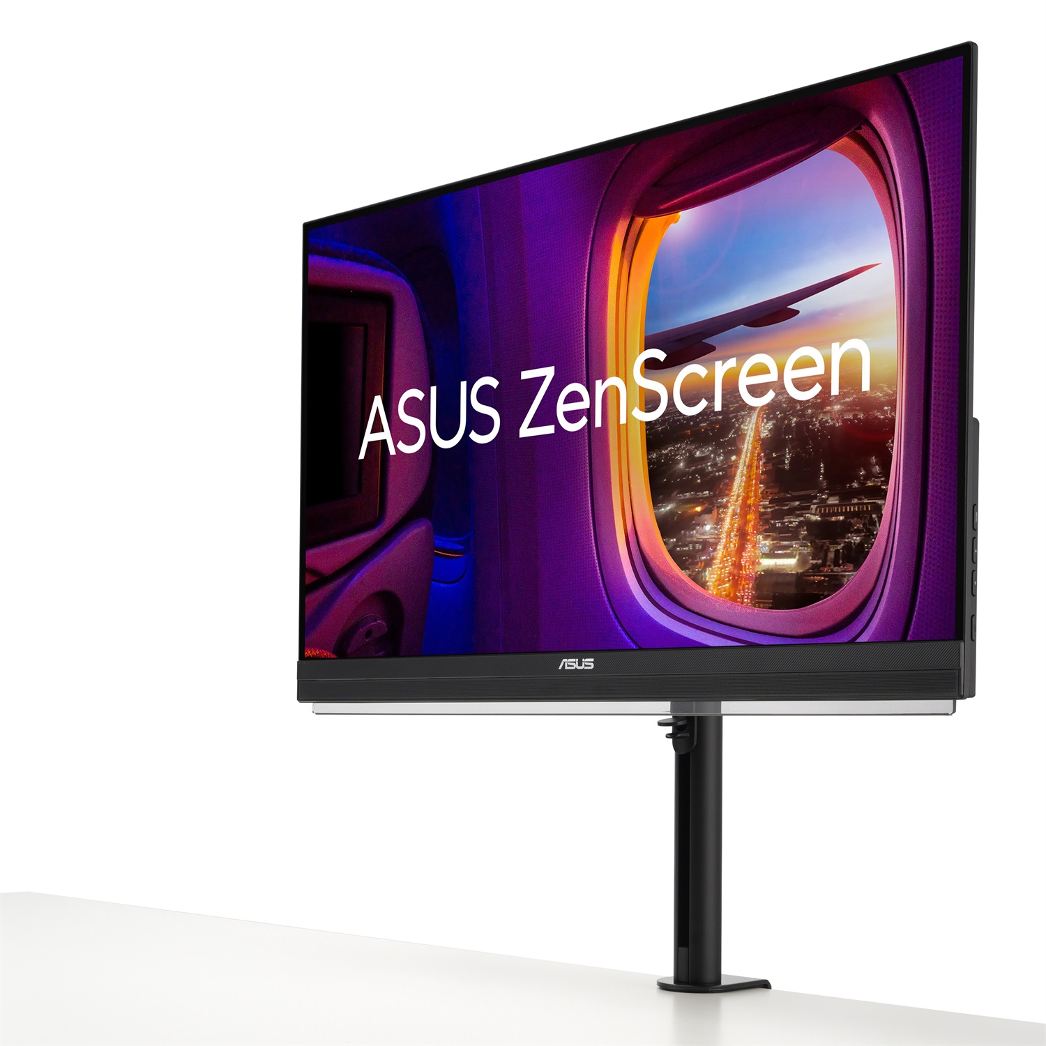 ASUS ZenScreen MB27ACF Monitor Portatile 27 Pollici Quad HD IPS 2560 x 1440, 5ms, 100Hz, HDMI e USB-C, Speaker Integrati, Nero