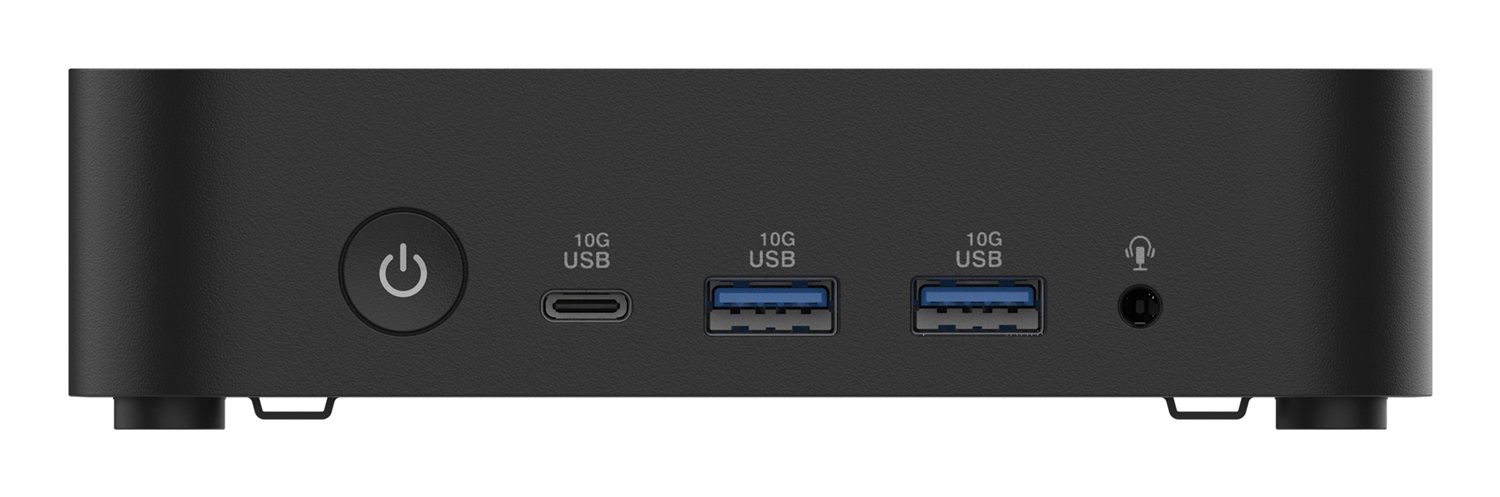 ASUS NUC 14 Essential Mini PC Barebone RNUC14MNK1500002 con Intel N150, 16GB DDR5, SSD M.2, Wi-Fi 6E, Bluetooth 5.3, Nero