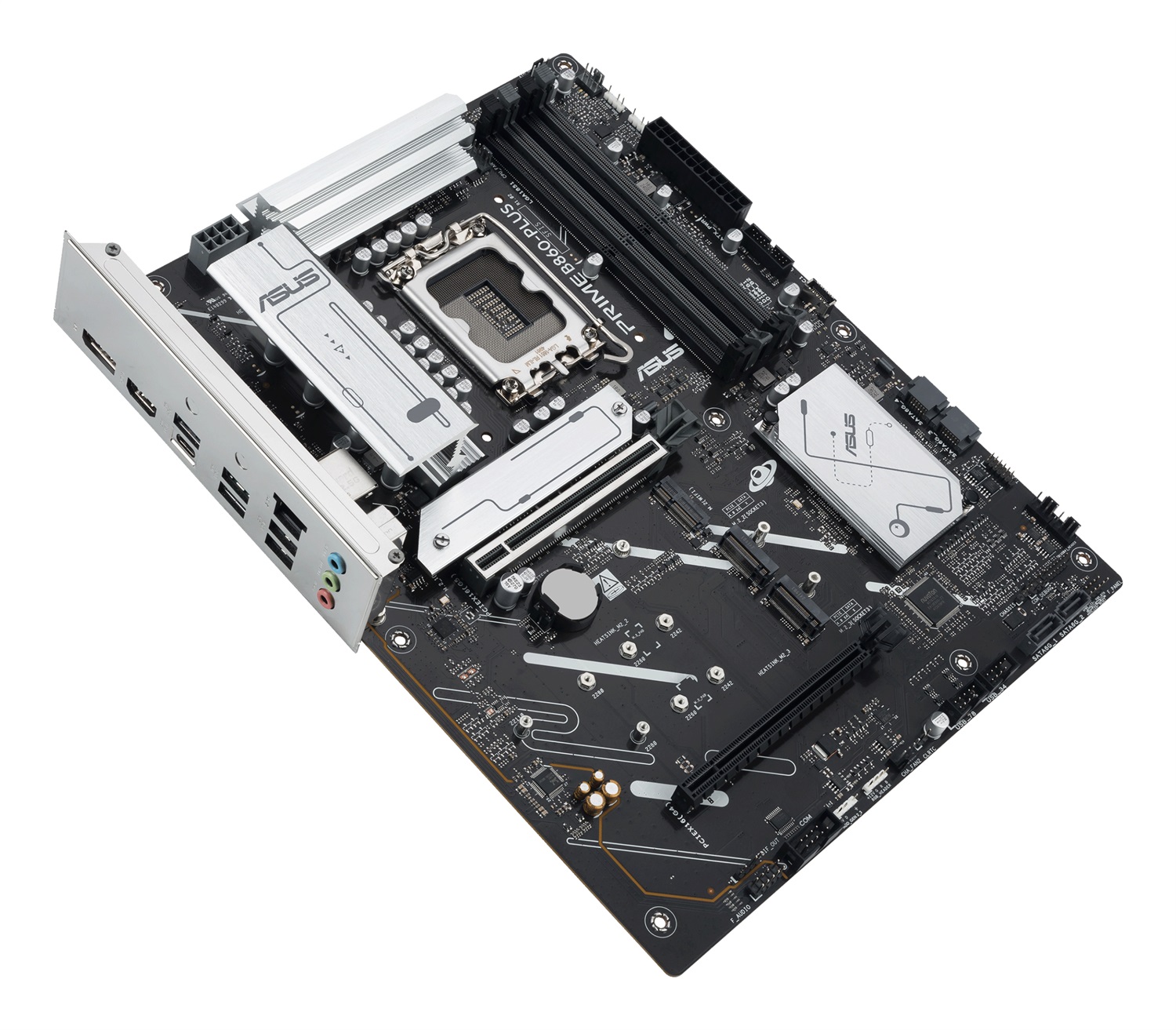 ASUS PRIME B860-PLUS-CSM Scheda Madre ATX LGA 1851 con supporto DDR5 fino a 256GB, PCIe 5.0 e uscite HDMI/DP