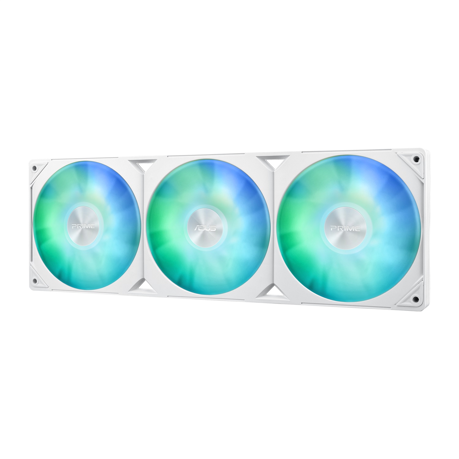 ASUS Prime LC 360 ARGB White Edition - Raffreddatore a Liquido All-In-One 360mm con 3 Ventole da 12 cm e Illuminazione ARGB, Bianco