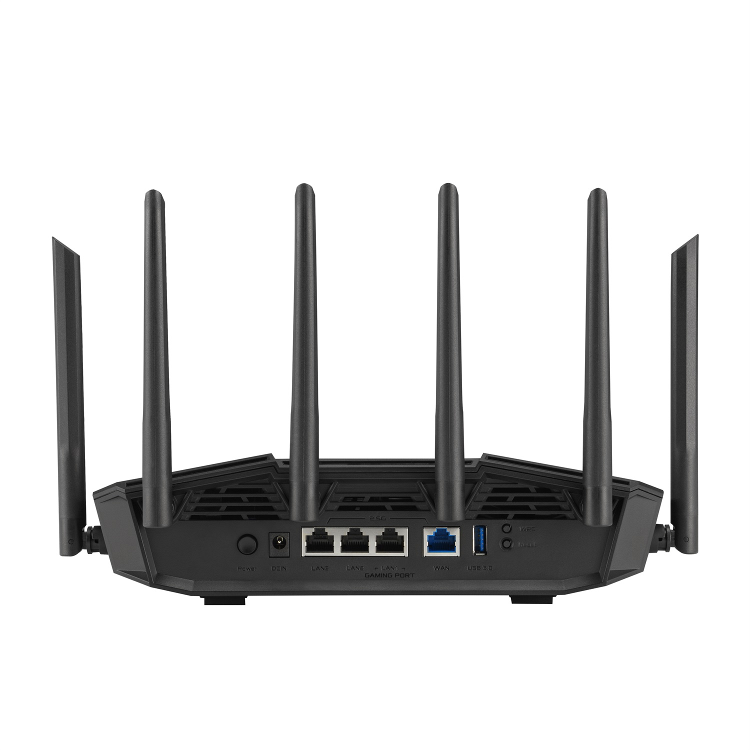 ASUS TUF Gaming BE9400 Router Wireless Tri-band WiFi 7 (802.11be) con 4 Porte 2.5G, Fino a 9400 Mbps, AiMesh e AiProtection - Nero