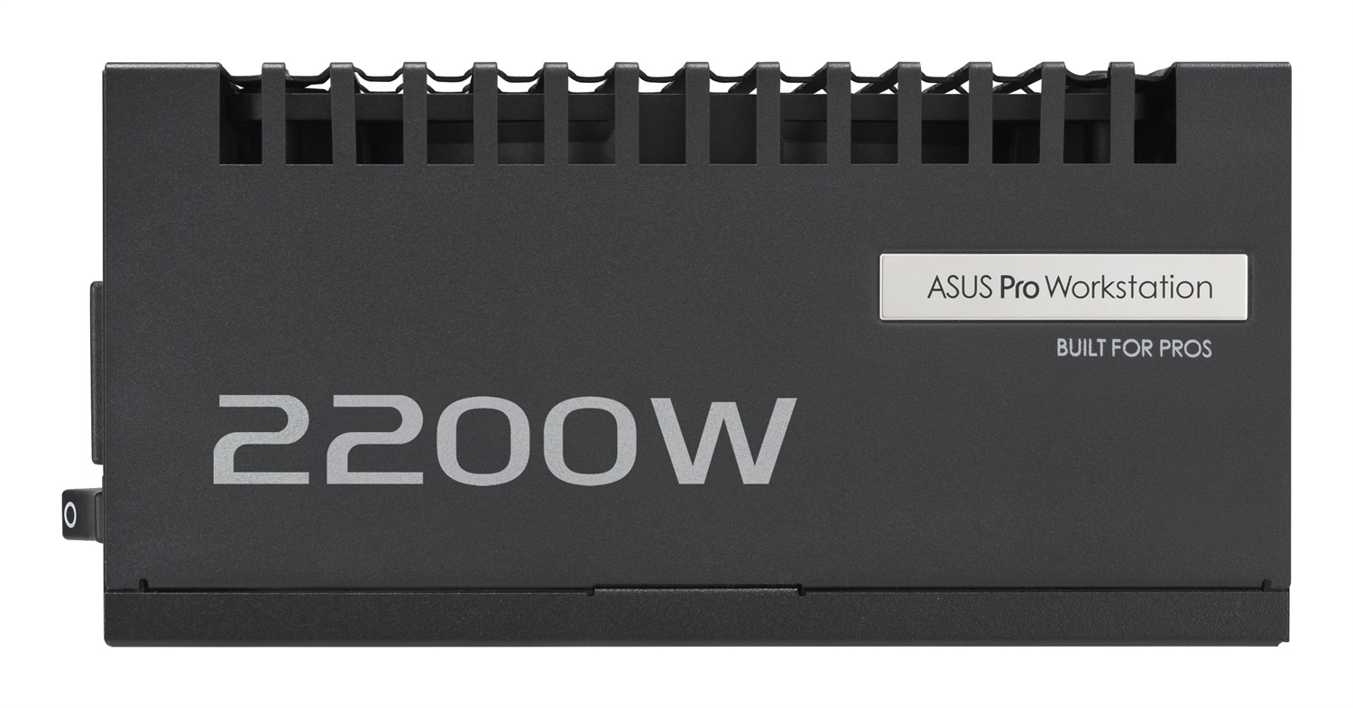 ASUS Pro WS 2200W Platinum Alimentatore per Computer 20 4 Pin ATX Nero