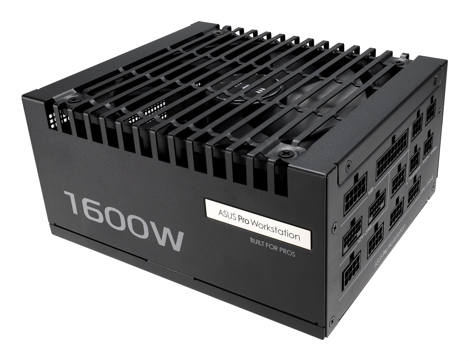 ASUS Pro WS 1600W Platinum alimentatore per computer 20+4 pin ATX ATX Nero