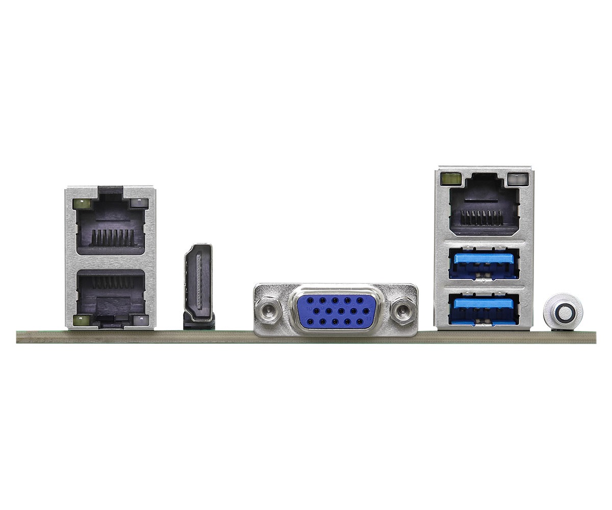 ASRock Rack AM5D4ID-2T/BCM Scheda Madre Deep Mini-ITX Socket AM5 KNOLL3 X300 con Dual 10G LAN e supporto per AMD Ryzen 7000