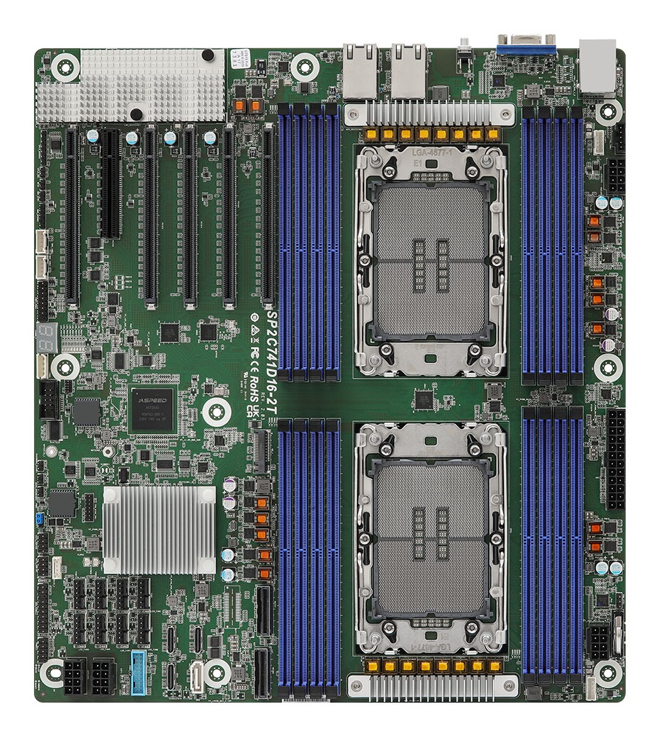 Asrock SP2C741D16-2T Scheda Madre EEB LGA 4677 (Socket E) per Processori Intel® Xeon® con Supporto DDR5-SDRAM