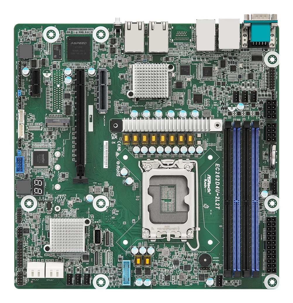 Asrock EC262D4U-2L2T Scheda Madre Micro ATX Intel C262 LGA 1700 DDR5