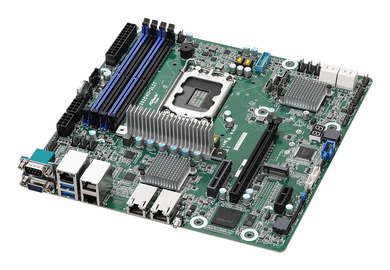 Asrock EC262D4U-2L2T Scheda Madre Micro ATX Intel C262 LGA 1700 DDR5