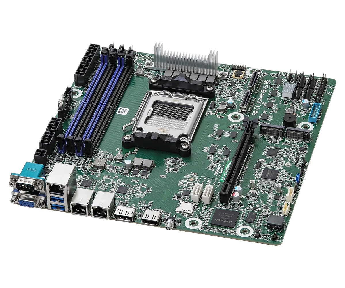 Asrock EPYC4000D4U Scheda Madre Micro ATX Socket AM5 per AMD Ryzen Zen4