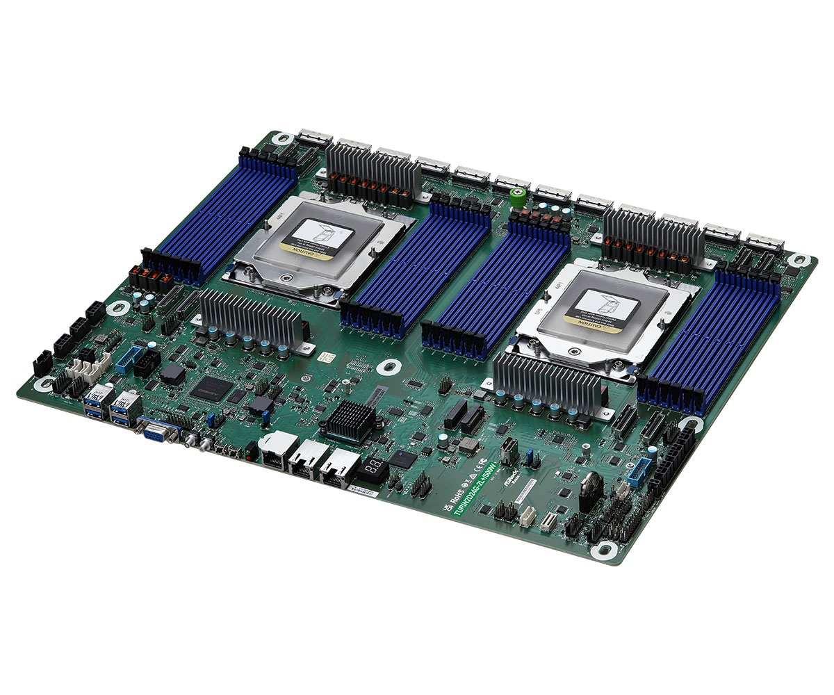 Asrock TURIN2D24G-2L /500W Scheda Madre AMD SoC Socket SP5 con 6 GB di Memoria