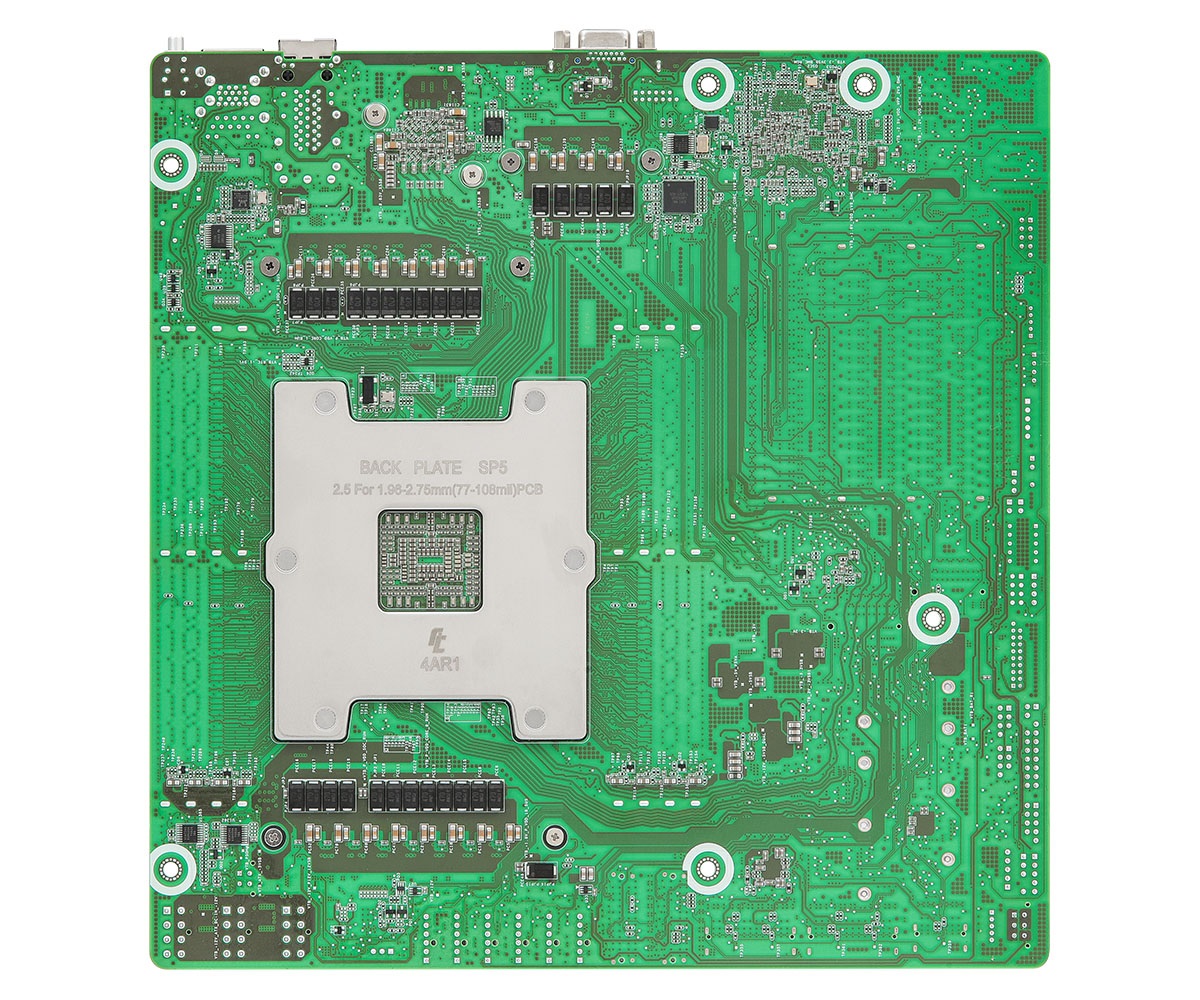 Asrock TURIND8UD-2T/X550 Scheda Madre Micro-ATX Socket SP5 per Processori AMD EPYC 9004 con Supporto fino a 256 GB di RAM