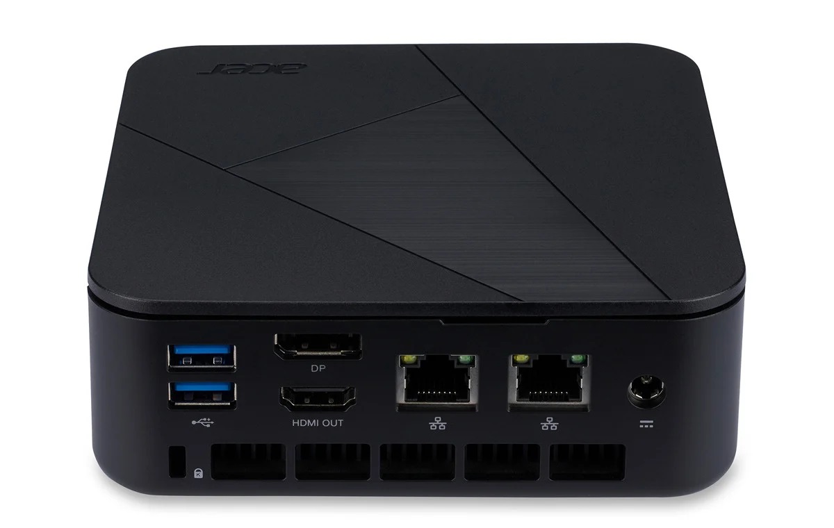 Acer Veriton N1502G-12N0U Mini PC Nero con Intel® N N100, 0 GB DDR4-SDRAM, 0 GB SSD, Wi-Fi 6 e Bluetooth