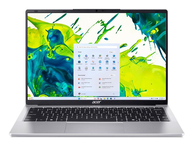 Acer ASPIRE LITE 14 - Intel Core 3 N355, 35,6 cm (14