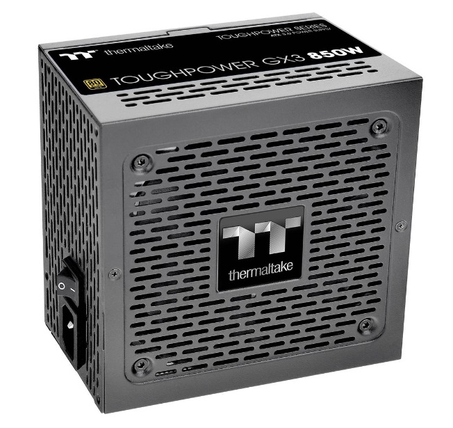 Thermaltake Toughpower GX3 Alimentatore 850W 80 PLUS Gold ATX 3.0 Non Modulare con Ventola da 120 mm