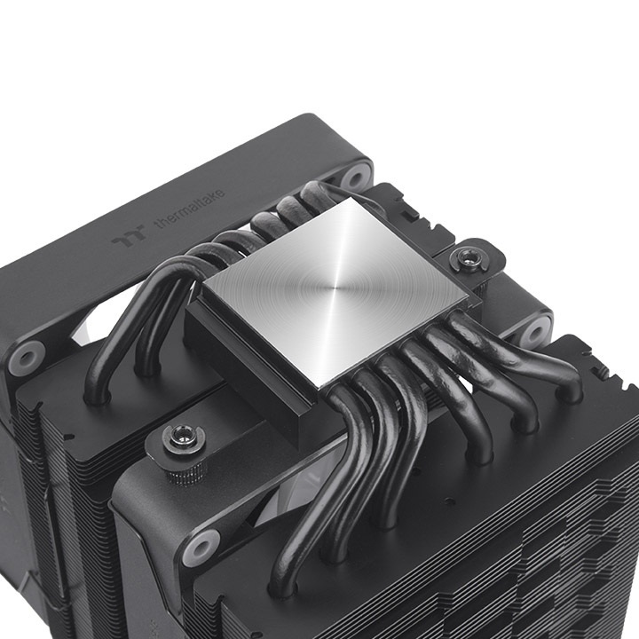 Thermaltake ASTRIA 600 ARGB Raffreddatore d'aria 12 cm Nero - Compatibile con CPU Intel LGA 1700 e AMD AM5