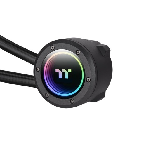 Thermaltake CL-W418-PL00BL-A Raffreddatore di liquidi tutto in uno 12 cm Nero con flusso d'aria massimo di 70,8 pdc/min