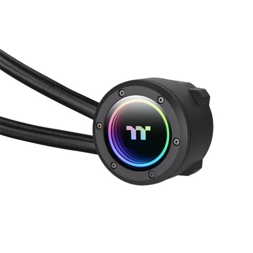 Thermaltake TOUGHLIQUID 280 EX PRO ARGB - Raffreddatore di liquidi tutto in uno, Ventilatore da 14 cm, Flusso d'aria massimo 70,8 pdc/min, Colore Nero