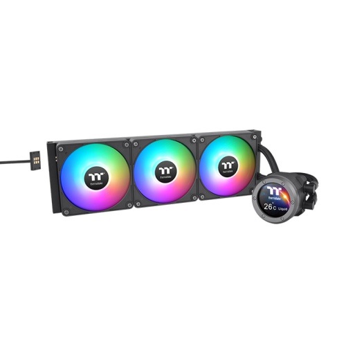 Thermaltake CL-W417-PL14SW-A Raffreddatore di Liquidi All-in-One 14 cm, 500-1800 Giri/min, 30,7 dB