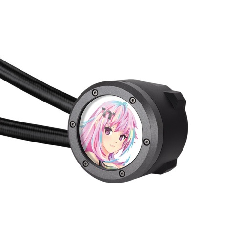 Thermaltake CL-W417-PL14SW-A Raffreddatore di Liquidi All-in-One 14 cm, 500-1800 Giri/min, 30,7 dB