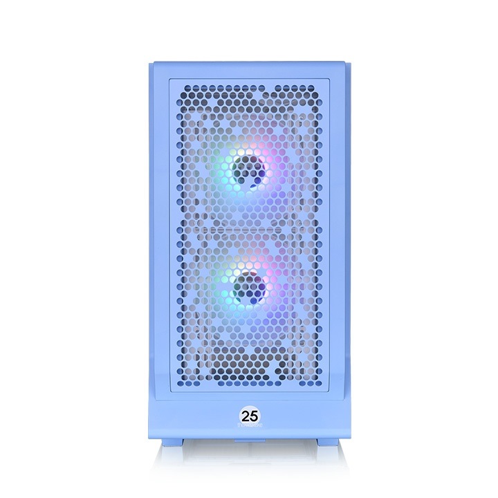 Thermaltake Ceres 330 TG ARGB Midi Tower Blu Chiaro con Vetro Temperato e Ventole da 140 mm