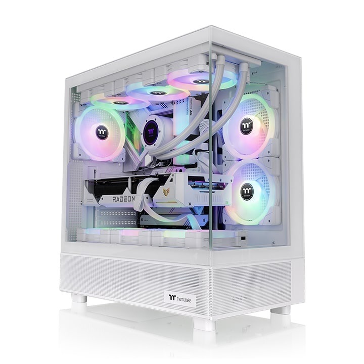 Thermaltake View 270 TG ARGB Midi Tower Bianco con Pannelli in Vetro Temperato