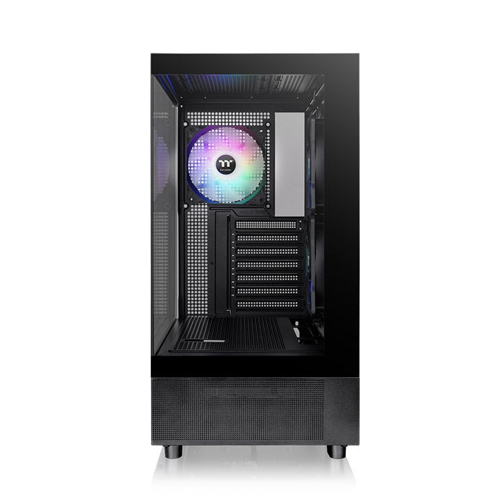 Thermaltake View 270 Plus TG ARGB Midi Tower Nero - Pannelli in Vetro Temperato, Supporto Radiatore fino a 360 mm, Compatibile con ATX, EATX, micro ATX, Mini-ITX