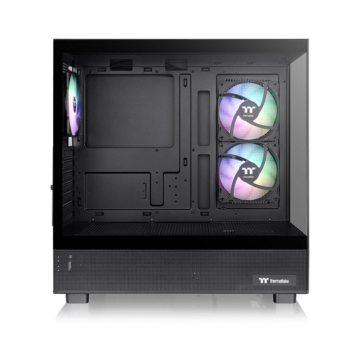 Thermaltake View 270 Plus TG ARGB Midi Tower Nero - Pannelli in Vetro Temperato, Supporto Radiatore fino a 360 mm, Compatibile con ATX, EATX, micro ATX, Mini-ITX