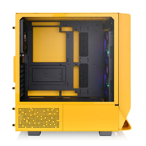 Thermaltake Ceres 350 MX Bumblebee Midi Tower - Case PC ATX, E-ATX, micro ATX, Mini-ITX, Ventola 140 mm, Colore Giallo