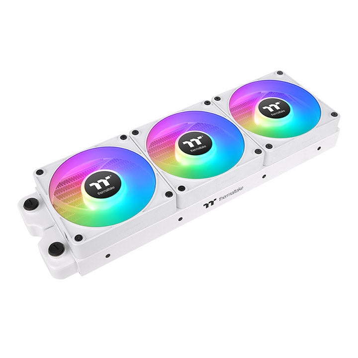 Thermaltake CT120 EX ARGB Sync Ventilatore per Case 120 mm Bianco - Set da 3 Pezzi