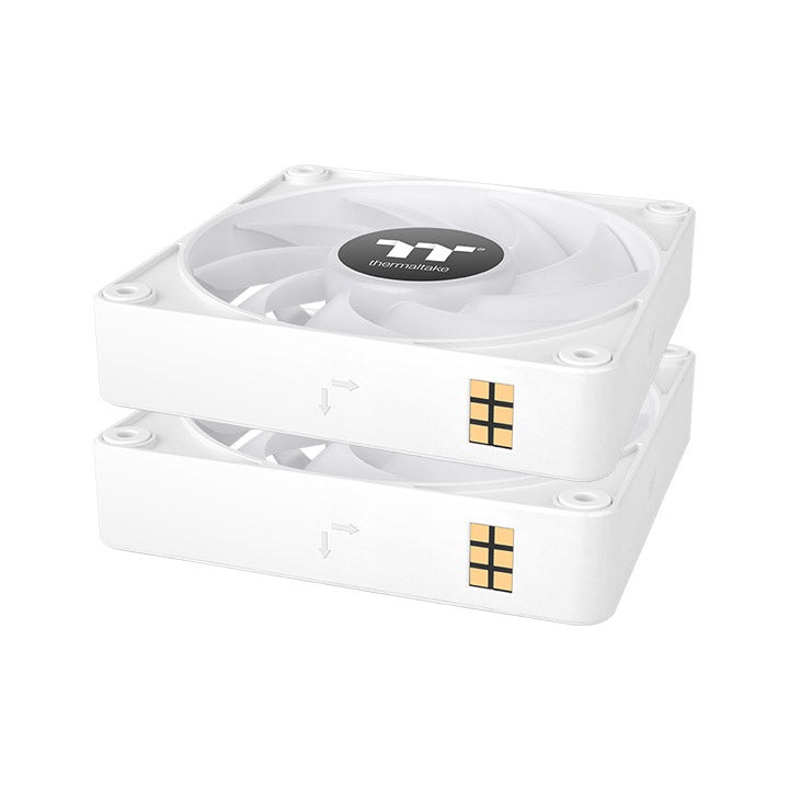 Thermaltake CT120 EX ARGB Sync Ventilatore per Case 120 mm Bianco - Set da 3 Pezzi