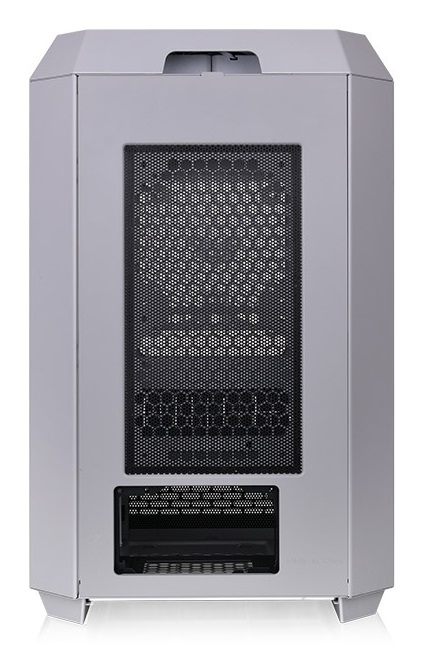 Thermaltake The Tower 300 Limestone Micro Tower Grigio e Bianco con Vetro Temperato, Compatibile Mini-ITX e Micro-ATX