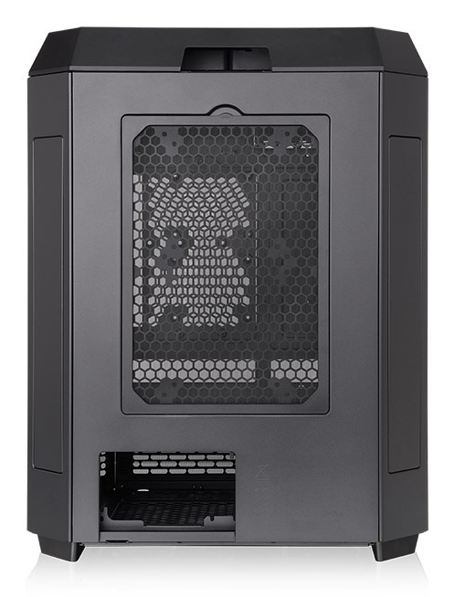 Thermaltake The Tower 600 Midi Tower Nero - ATX, micro ATX, Mini-ITX, Vetro Temperato, Design Verticale