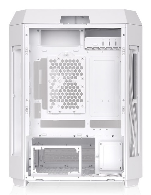 Thermaltake The Tower 600 Snow - Case Midi Tower Bianco in Vetro Temperato, Compatibile ATX, micro ATX, Mini-ITX