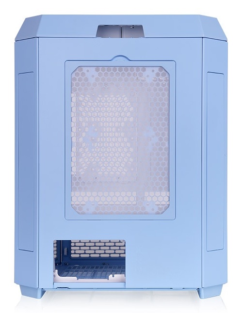Thermaltake The Tower 600 Hydrangea Blue - Midi Tower Chassis con Design Verticale e Connettori Nascosti