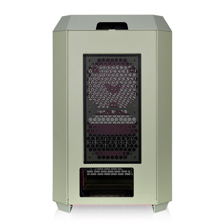 Thermaltake The Tower 300 Micro Tower Chassis Matcha Plum - Design Verticale, Supporto per Mini-ITX e Micro-ATX, Ventole fino a 420 mm