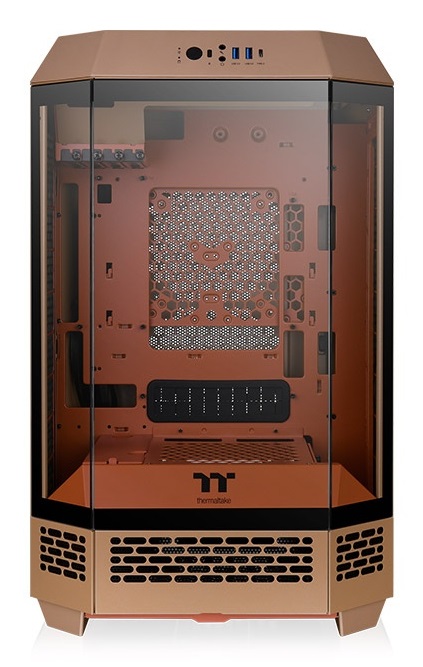 Thermaltake The Tower 300 Micro Tower Case - Gravel Sand, Compatibile Mini-ITX/Micro-ATX, Supporto Radiatori fino a 420 mm