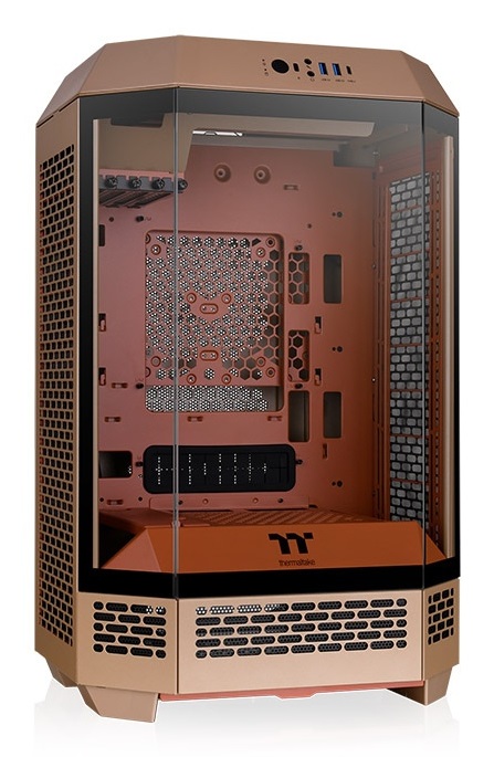Thermaltake The Tower 300 Micro Tower Case - Gravel Sand, Compatibile Mini-ITX/Micro-ATX, Supporto Radiatori fino a 420 mm